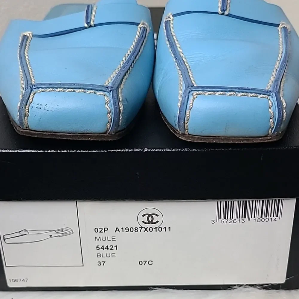 💯 Authentic Chanel Mule Size 37 🍀